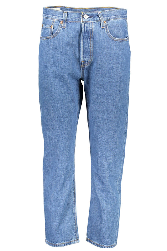 Levi's Blue Cotton Women Jean