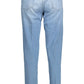 Kocca Light Blue Cotton Women Jeans