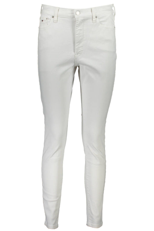 Tommy Hilfiger Chic White Sylvia Jeans for Sophisticated Style