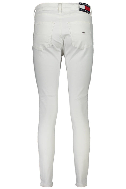 Tommy Hilfiger Chic White Sylvia Jeans for Sophisticated Style