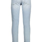 Gant Light Blue Cotton Men Jeans