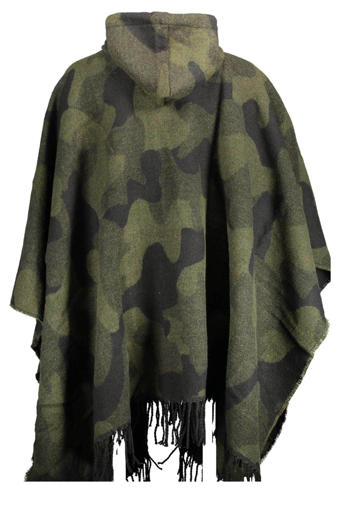 Desigual Green Acrylic Women Poncho