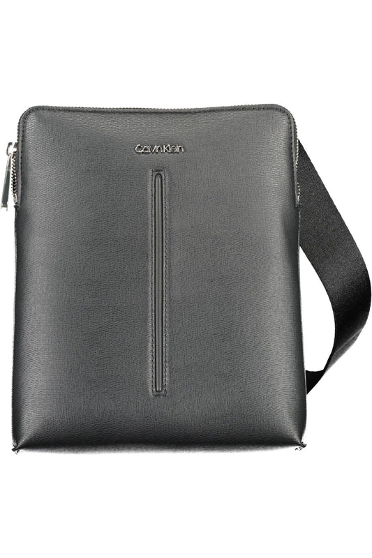 Calvin Klein Black Polyester Mens Shoulder Bag