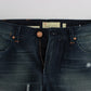 Acht Sleek Slim Fit Italian Denim Jeans