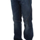 Acht Chic Slim Fit Blue Wash Italian Jeans