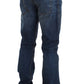 Acht Chic Slim Fit Blue Wash Italian Jeans