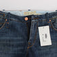 Acht Chic Slim Fit Blue Wash Italian Jeans