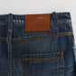 Acht Chic Slim Fit Blue Wash Italian Jeans