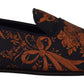 Dolce & Gabbana Elegant Floral Slip-On Loafers