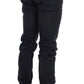 Acht Sleek Gray Slim Fit Men's Premium Denim