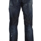 Acht Elegant Regular Straight Fit Blue Jeans