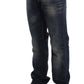 Acht Elegant Straight Fit Low Waist Men's Jeans