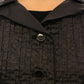 Dolce & Gabbana Elegant Black Bolero Shrug Jacket