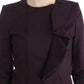 GF Ferre Elegant Purple Cotton Blend Blazer