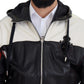 Dolce & Gabbana Elite Black Leather Hooded Bomber Jacket