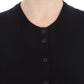 Dolce & Gabbana Elegant Black Wool Cardigan Sweater