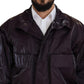 Dolce & Gabbana Elegant Purple Biker Jacket