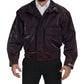 Dolce & Gabbana Elegant Purple Biker Jacket