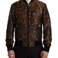 Dolce & Gabbana Elegant Brown Blouson Jacket