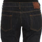 Cavalli Chic Blue Straight Fit Designer Jeans