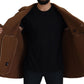 Dolce & Gabbana Elegant Double Breasted Brown Jacket