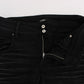 Costume National Elegant Black Slouchy Fit Jeans for Trendsetters