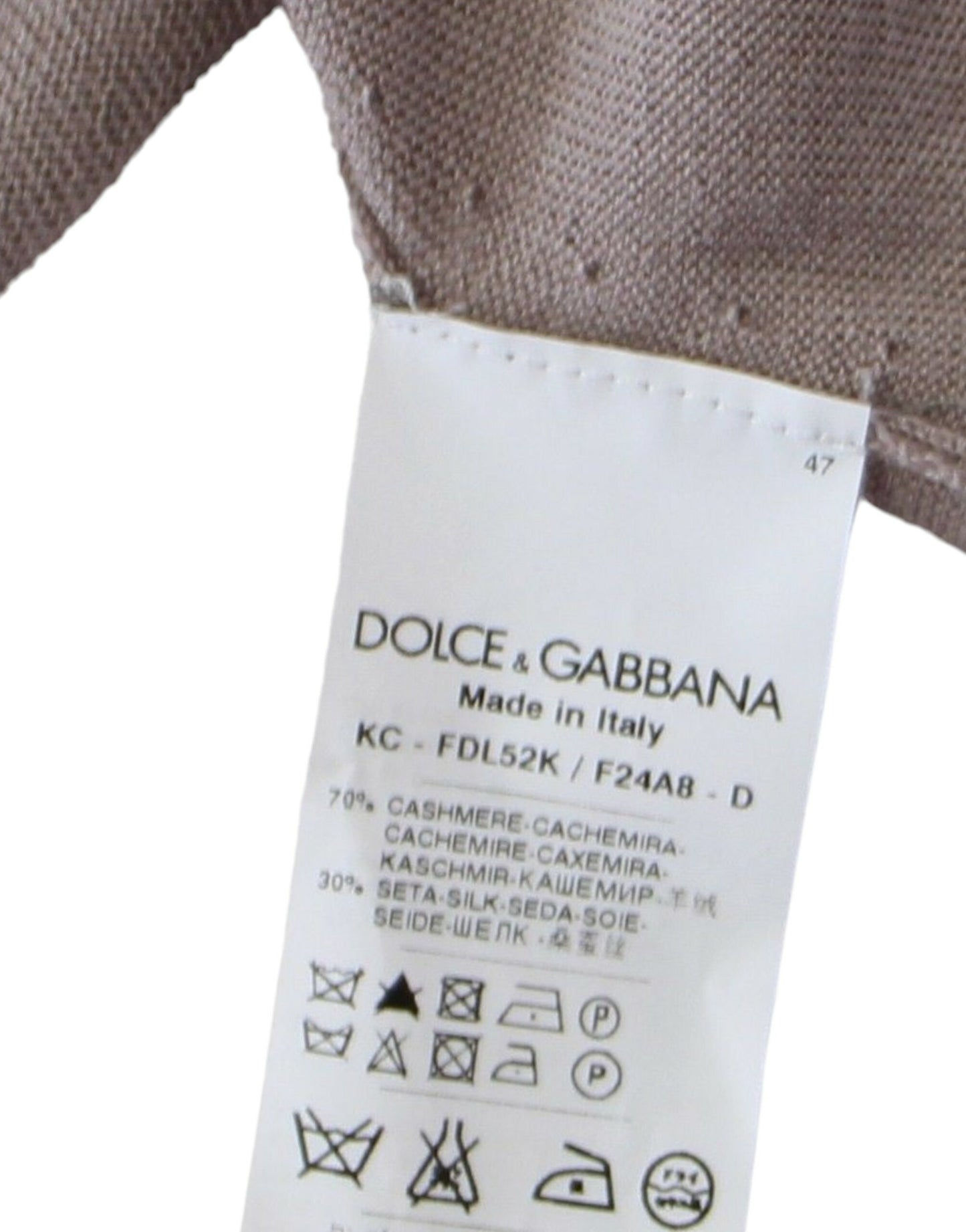 Dolce & Gabbana Elegant Cashmere-Silk Blend Light Knit Shrug