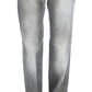 Ermanno Scervino Chic Gray Wash Boyfriend Jeans