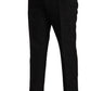 Dolce & Gabbana Elegant Black Two-Piece Martini Suit