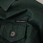 Dolce & Gabbana Emerald Elegance Slim Fit Casual Shirt