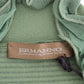 Ermanno Scervino Elegant Green Striped Wool Blend Sweater