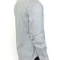 Ermanno Scervino Elegance Unleashed Gray Casual Button-Front Shirt