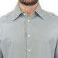 Ermanno Scervino Elegance Unleashed Gray Casual Button-Front Shirt