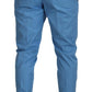 Dolce & Gabbana Elegant Slim Fit Chinos - Indulge in Italian Luxury