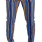 Dolce & Gabbana Sleek Striped Slim Fit Chinos