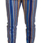 Dolce & Gabbana Sleek Striped Slim Fit Chinos