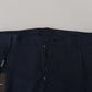 Dolce & Gabbana Chic Slim Fit Chinos in Blue