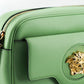 Versace Elegant Mint Green Leather Camera Case Bag