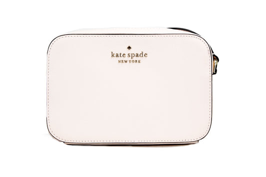 Kate Spade Staci Mini Light Rose Saffiano Leather Camera Bag Crossbody Handbag