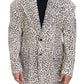 Dolce & Gabbana Elegant White Slim-Fit Blazer