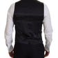 Dolce & Gabbana Elegant Black Single-Breasted Dress Vest