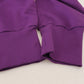 Dolce & Gabbana Elegant Purple Cotton Cargo Sweatpants