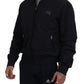 Dolce & Gabbana Elegant Black Bomber Jacket