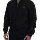 Dolce & Gabbana Elegant Black Bomber Jacket