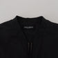 Dolce & Gabbana Elegant Black Bomber Jacket