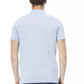 Baldinini Trend Light Blue Cotton Men Polo