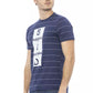 Baldinini Trend Blue Cotton Men T-Shirt