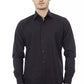 Baldinini Trend Black Cotton Men Shirt