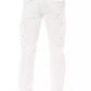 Baldinini Trend White Cotton Men's Cargo Trouser