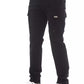 Baldinini Trend Sleek Black Cargo Trousers - Stretch Cotton Blend